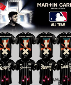 Baseball All Teams x Martin Garrix AMERICAS TOUR Baseball Jersey