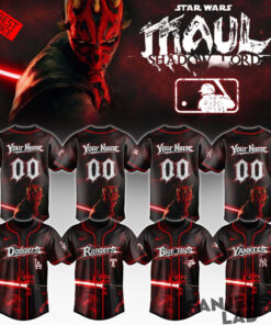 Baseball All Teams x Star Wars Maul Shadow Lord Custom Baseball Jersey