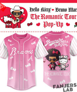 Baseball Teams x Bruno Mars The Romantic Tour Pop-Up x Hello Kitty Baseball Jersey