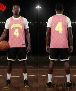 Billie Eilish Hit Me Hard and Soft The Tour 2026 Special Basketball Jersey – Pink