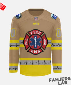 Biloxi Breakers 2026 First Responders Night Custom Hockey Jersey