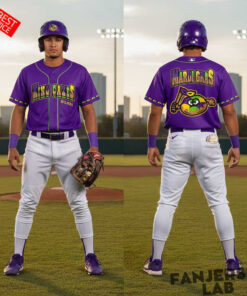 Biloxi King Cakes Mardi Gras 2026 Celebrating Night Baseball Jersey