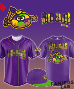 Biloxi Shuckers Biloxi King Cakes Mardi Gras Baseball Jersey 1.jpg