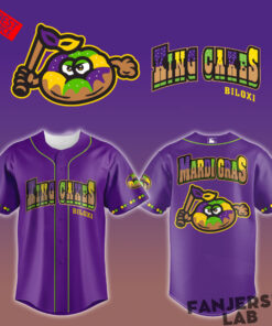 Biloxi Shuckers Biloxi King Cakes Mardi Gras Baseball Jersey 2.jpg