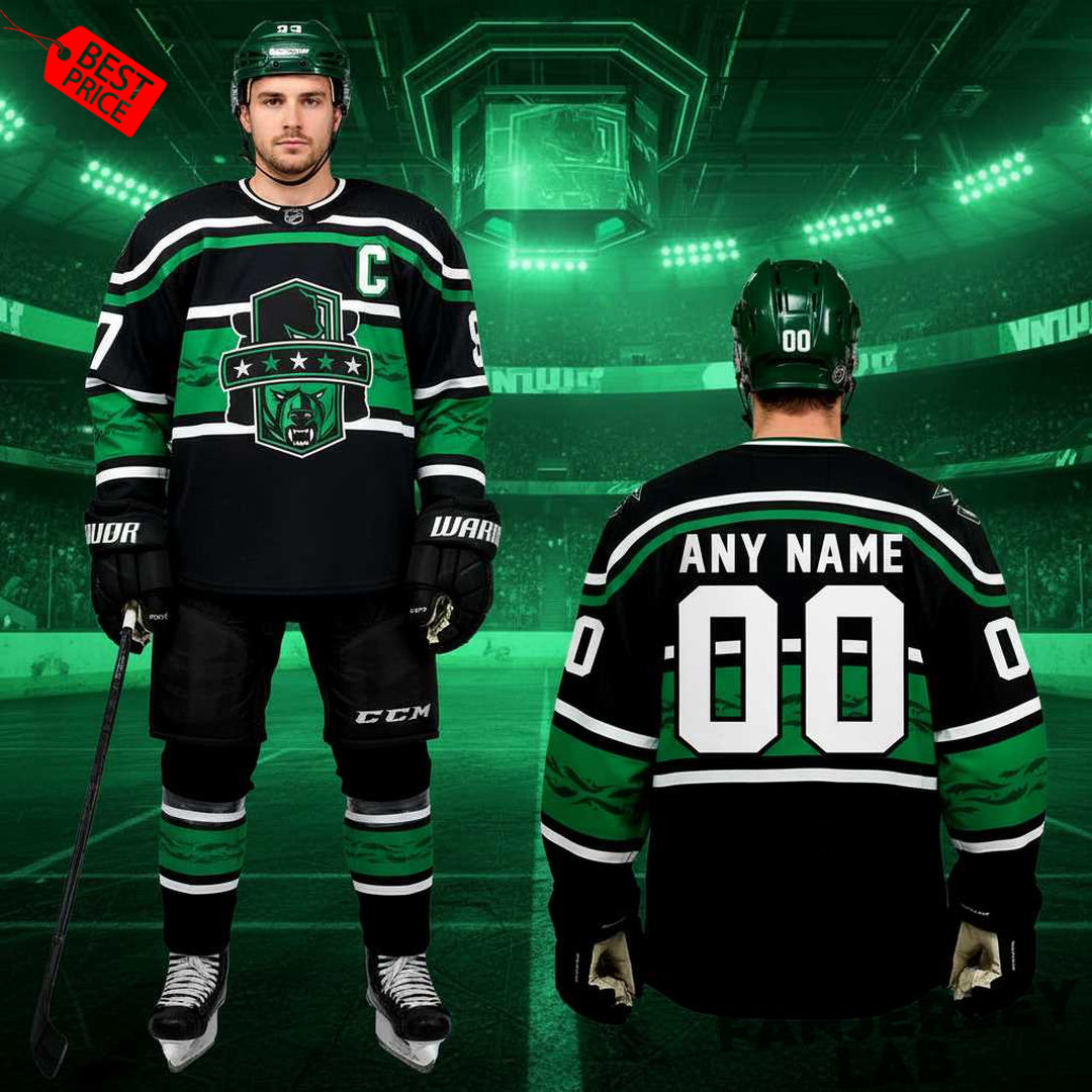 Binghamton Black Bears 5th Anniversary Custom Hockey Jersey Binghamton Black Bears 5th Anniversary Custom Hockey Jersey