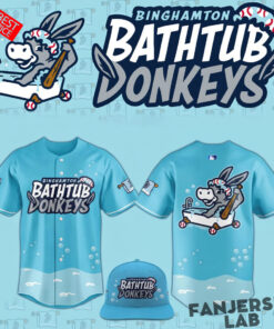 Binghamton Rumble Ponies Bathtub Donkeys Limited Baseball Jersey