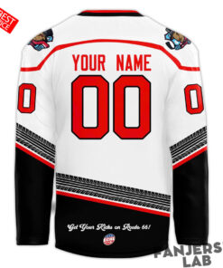Bloomington Bison Honoring The Centennial of Route 66 Custom Hockey Jersey 3.jpg