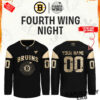 Anaheim Ducks Fourth Wing Night Custom Hockey Jersey