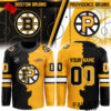 Providence Bruins Fightin Parms Strike Back Custom Hockey Jersey