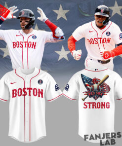Boston Red Sox Celebrate Patriots’ Day “Boston Strong” Baseball Jersey