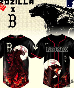 Boston Red Sox Godzilla Minus Zero Baseball Jersey