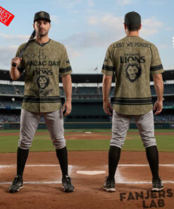 Brisbane Lions Anzac Day Football Jersey