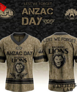 Brisbane Lions Anzac Day Football Jersey