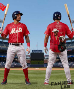 Bruno Mars The Romantic Tour 2026 Red Baseball Jersey 4.jpg