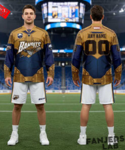 Buffalo Bandits Superhero Night 2026 Custom Hockey Jersey