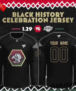 Buffalo Sabres 2026 Black History Celebration Custom Hockey Jersey