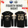 Calgary Flames Fourth Wing Night Custom Hockey Jersey