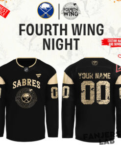 Buffalo Sabres Fourth Wing Night Custom Hockey Jersey
