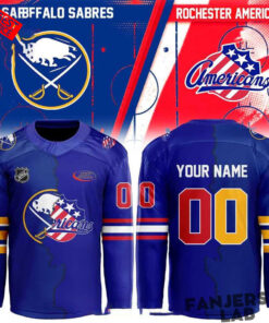 Buffalo Sabres Rochester Americans Mashup Night 2026 Hockey Jersey