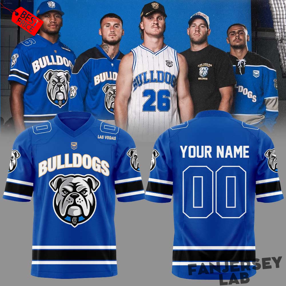 Canterbury-Bankstown Bulldogs 2026 Vegas Merch Collection Football Jersey Canterbury-Bankstown Bulldogs 2026 Vegas Merch Collection Football Jersey