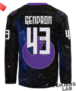 Captain Miles Gendron s Game Worn Star Wars Custom Hockey Jersey 3.jpg