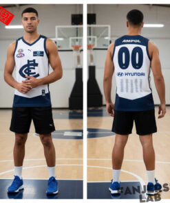 Carlton Football Club 2026 ANZAC Basketball Jersey