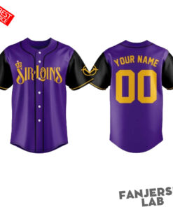 Central Valley Sir Loins Visalia Rawhide The Royal Identity Baseball Jersey