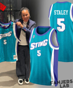 Charlotte Sting x Dawn Staley Throwback 2001 Basketball Jersey