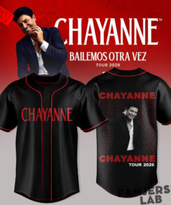 Chayanne Bailemos Otra Vez Tour 2026 Baseball Jersey