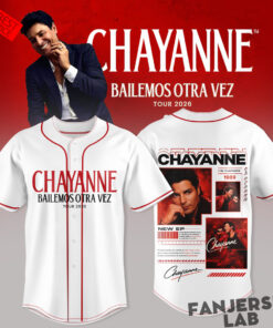 Chayanne Bailemos Otra Vez Tour 2026 Baseball Jersey
