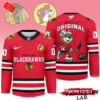 Chicago Blackhawks x Buc-ee’s Premium Personalized Hockey Jersey