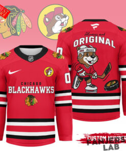 Chicago Blackhawks x Buc-ee’s Premium Personalized Hockey Jersey