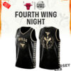 Cleveland Cavaliers Fourth Wing Night Custom Basketball Jersey