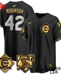 Chicago Cubs 150th Anniversary & Jackie Robinson Day Custom Baseball Jersey