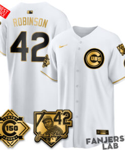 Chicago Cubs 150th Anniversary Jackie Robinson Day Custom Baseball Jersey 3.jpg