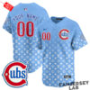Chicago Cubs x LV Luxury Baseball Jersey