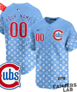 Chicago Cubs x LV Luxury Baseball Jersey 1.jpg