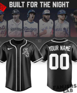 Chicago White Sox 2026 Fashion Black Out Replica Custom Baseball Jersey