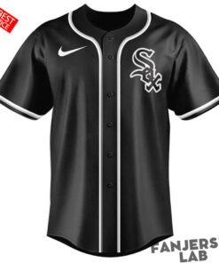 Chicago White Sox 2026 Fashion Black Out Replica Custom Baseball Jersey 3.jpg