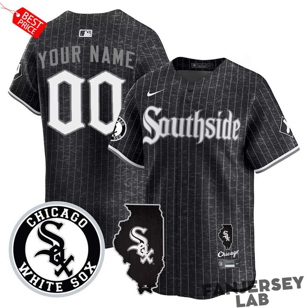Chicago White Sox Southside City Connect Baseball Jersey Chicago White Sox Southside City Connect Baseball Jersey