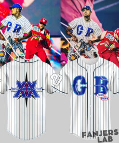 Chris Brown Breezy Bowl XX Special Baseball Jersey