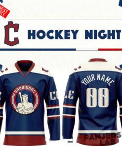 Cleveland Guardians Hockey Game Night 2026 Custom Baseball Jersey