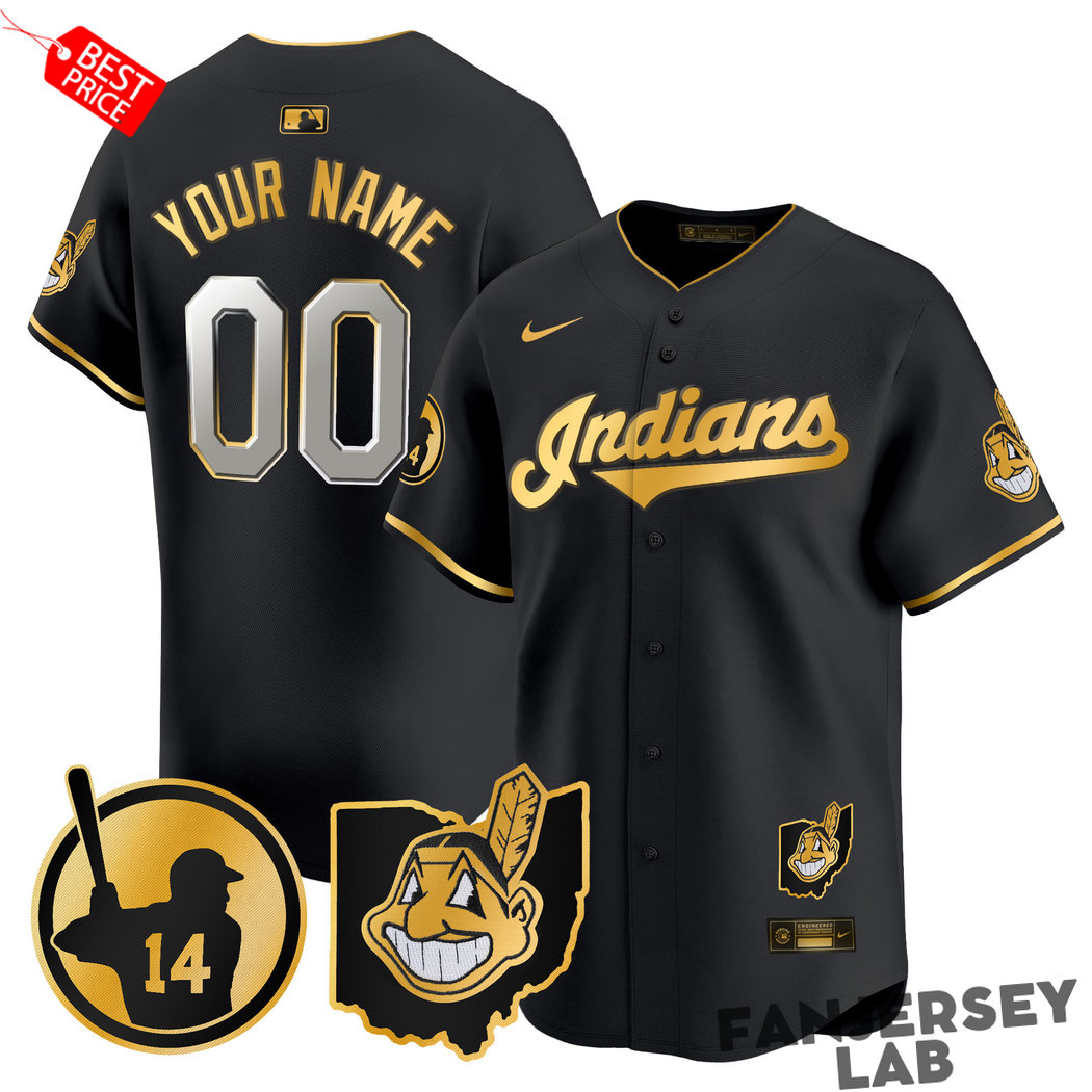 Cleveland Indians Larry Doby Baseball Jersey Cleveland Indians Larry Doby Baseball Jersey