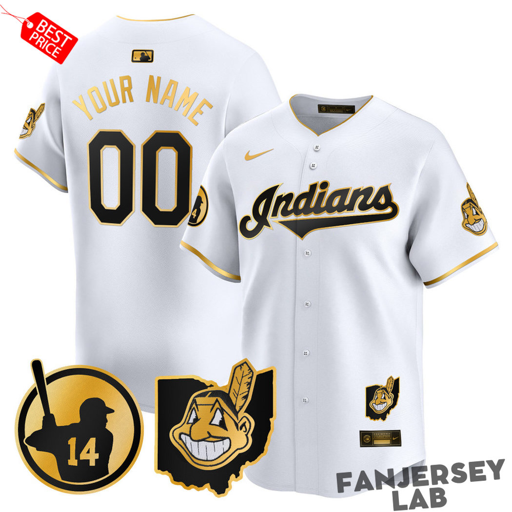 Cleveland Indians Larry Doby Baseball Jersey Cleveland Indians Larry Doby Baseball Jersey