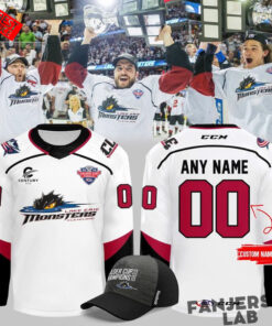 Cleveland Monsters Lake Erie Custom Hockey Jersey