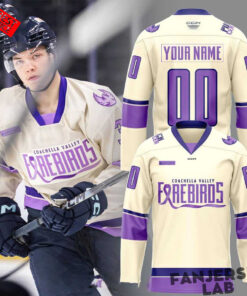 Coachella Valley Firebirds Night of Hockey Fight Cancer 2026 Custom Jersey