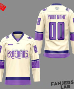 Coachella Valley Firebirds Night of Hockey Fight Cancer 2026 Custom Jersey