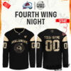Chicago Blackhawks Fourth Wing Night Custom Hockey Jersey