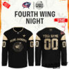 Colorado Avalanche Fourth Wing Night Custom Hockey Jersey