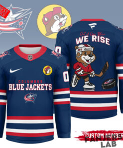 Columbus Blue Jackets x Buc-ee’s Premium Personalized Hockey Jersey